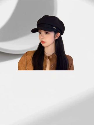 今年秋冬季节,你如果想要买一款贝雷帽,就选这款吧,我戴的这款是加厚的呢,里外全毛的#秋冬帽子推荐