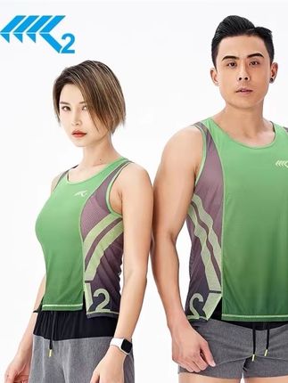 K2专业马拉松装备男女同款无袖跑步户外运动速干训练健身背心106#夏季新款#洋气减龄 #面料超级舒服 #显瘦遮肉#穿出高级感