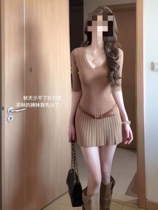 #连衣裙分享 #温柔风#优雅气质 #韩系穿搭 #今天穿什么