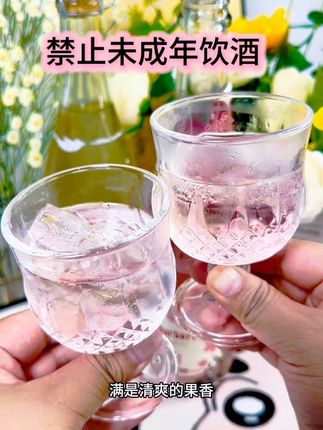 小仙女们无法拒绝的气泡酒,微醺低度果酒聚会聚餐,#气泡酒 #低度微醺