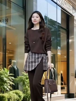 #时尚气质穿搭 #气质女神穿搭 #休闲减龄穿搭 #时髦穿搭