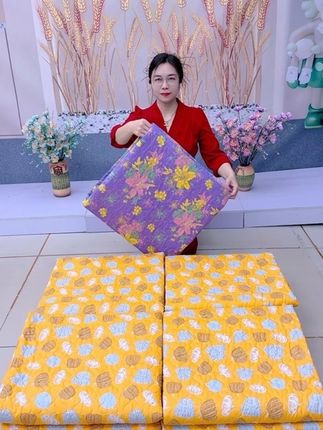 #家纺床上用品 #面料柔软舒适 #三层夹棉加厚 床盖#双面可铺床盖 #强烈推荐
