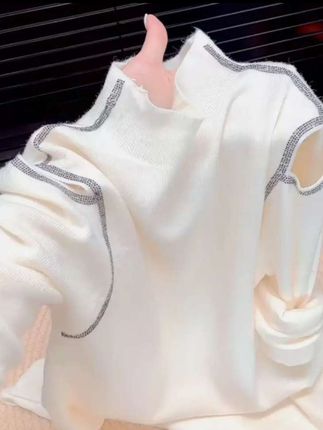 #针织衫 #气质穿搭 #打底衫 #森系少女感穿搭 #早秋贵气感穿搭 @DOU+小助手