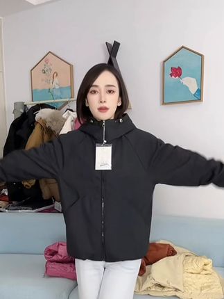 #好物推荐🔥 加棉加厚短款外套秋冬新款百搭拉链小个子二棉冲锋衣夹克棉服上衣#显瘦穿搭 #谁穿谁好看 #面料柔软舒适 #好身材好气质