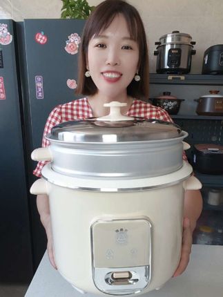 三角牌电饭锅,煮饭快,陶瓷内胆,不粘锅,质量杠杠的#厨房好物 #电饭煲 #家用电器#电饭锅