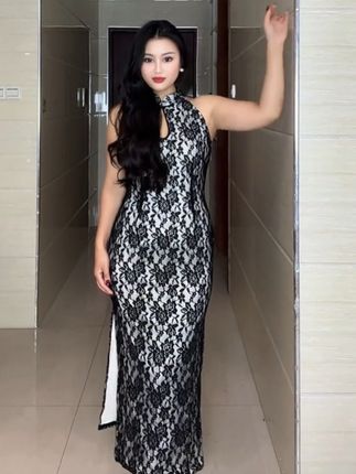 #微胖女生 #今天穿什么 #ootd穿搭 #旗袍 #东方美学