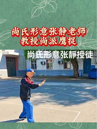 尚氏形意张静教授尚氏鹰捉 #强烈推荐 #尚派形意拳 #非遗传承