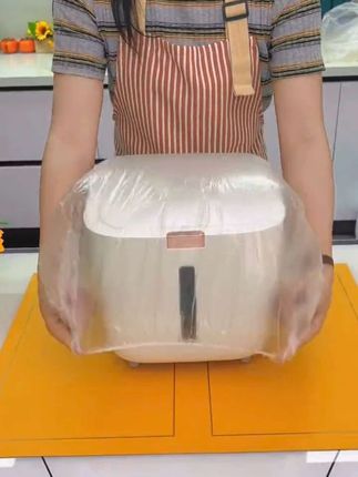 这款加大加厚一次性防尘罩家家必备,把经常不用的电风扇,厨房电器用它包起来,防尘防油干净卫生#一次性防尘罩#收纳整理 #非常方便实用