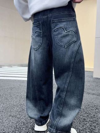 【120-170尺码】赠送运费险 男童春秋牛仔裤#男生穿搭 #潮童穿搭 #高品质童装 #男童牛仔裤 #每日童装穿搭分享