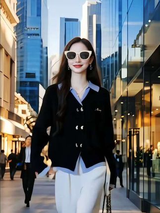 #洋气小衫 #高级感穿搭 #职场穿搭 #秋季新款 #秋季穿搭 @DOU+小助手