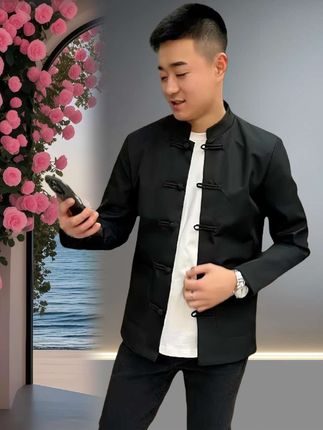 #无限回购的宝藏单品 #国风唐装#男士外套 ##穿出自己的风格 #内容启发搜索@上热门🔥🔥🔥 @抖音小助手