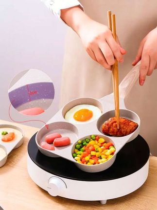 早餐锅煎蛋锅四孔煎蛋锅荷包蛋煎蛋饺锅鸡蛋多层烹饪严选方便耐磨#早餐锅 #四孔煎蛋锅 #多功能煎蛋锅 #厨房好物#煎蛋锅