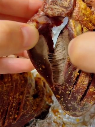 【顺丰特快】寒鲜干爆猪心220g*1袋熟食真空包装开袋即食#吃货的世界唯有美食不可辜负 #美食 #太香啦 #解馋 #夜宵吃什么