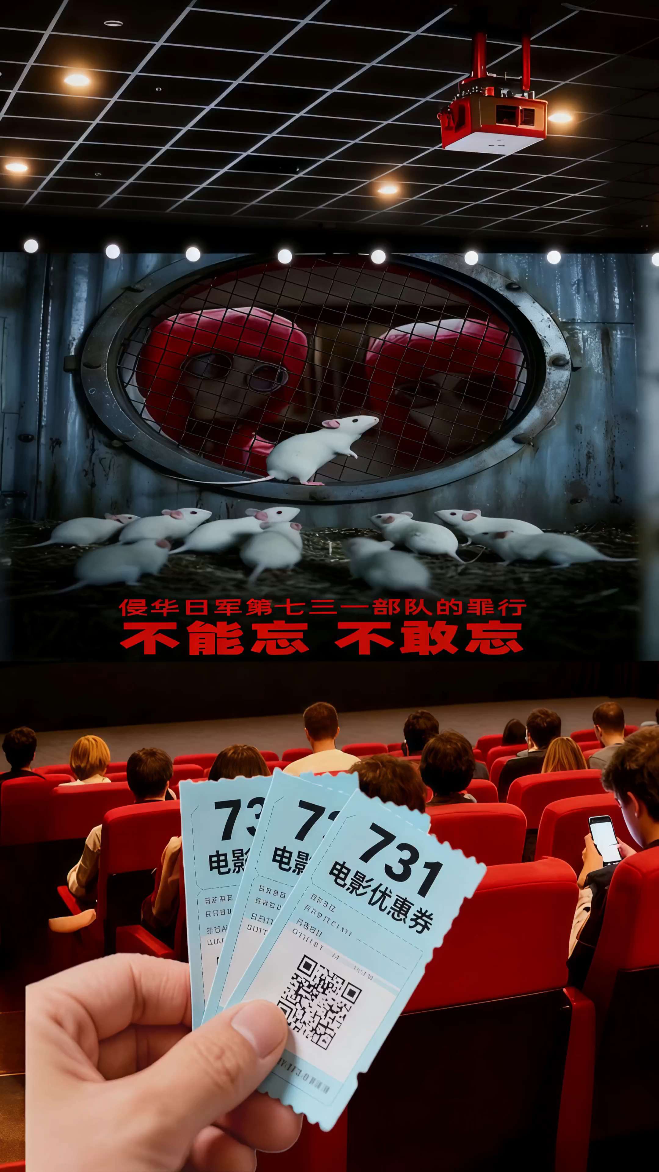 #电影731定档#电影热烈上映#勿忘国耻 吾辈自强#铭记历史吾辈自强#电影