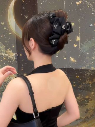 #头饰发饰 #抓夹 #抓夹用法 #日常发型 #优雅气质