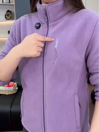 超好穿的摇粒绒外套 上身百搭又保暖 价格还不贵#休闲外套 #摇粒绒 #摇粒绒外套