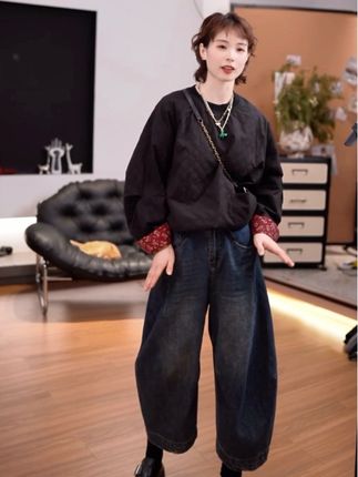 #宽松显瘦#时尚洋气#休闲百搭#慵懒风穿搭