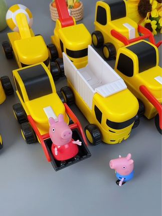 #儿童玩具#磁力拼装工程车