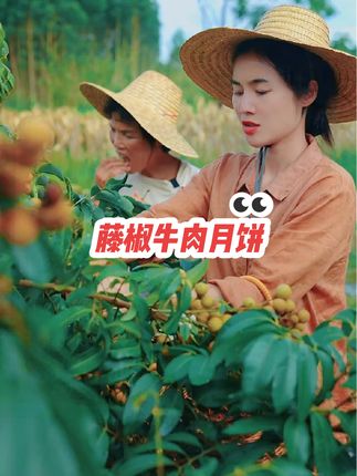你们爱吃的藤椒牛肉月饼来咯!满满的馅料,吃起来香而不腻! #广西母女 #玉凤鸣 #中秋月饼 #月饼 #藤椒牛肉月饼