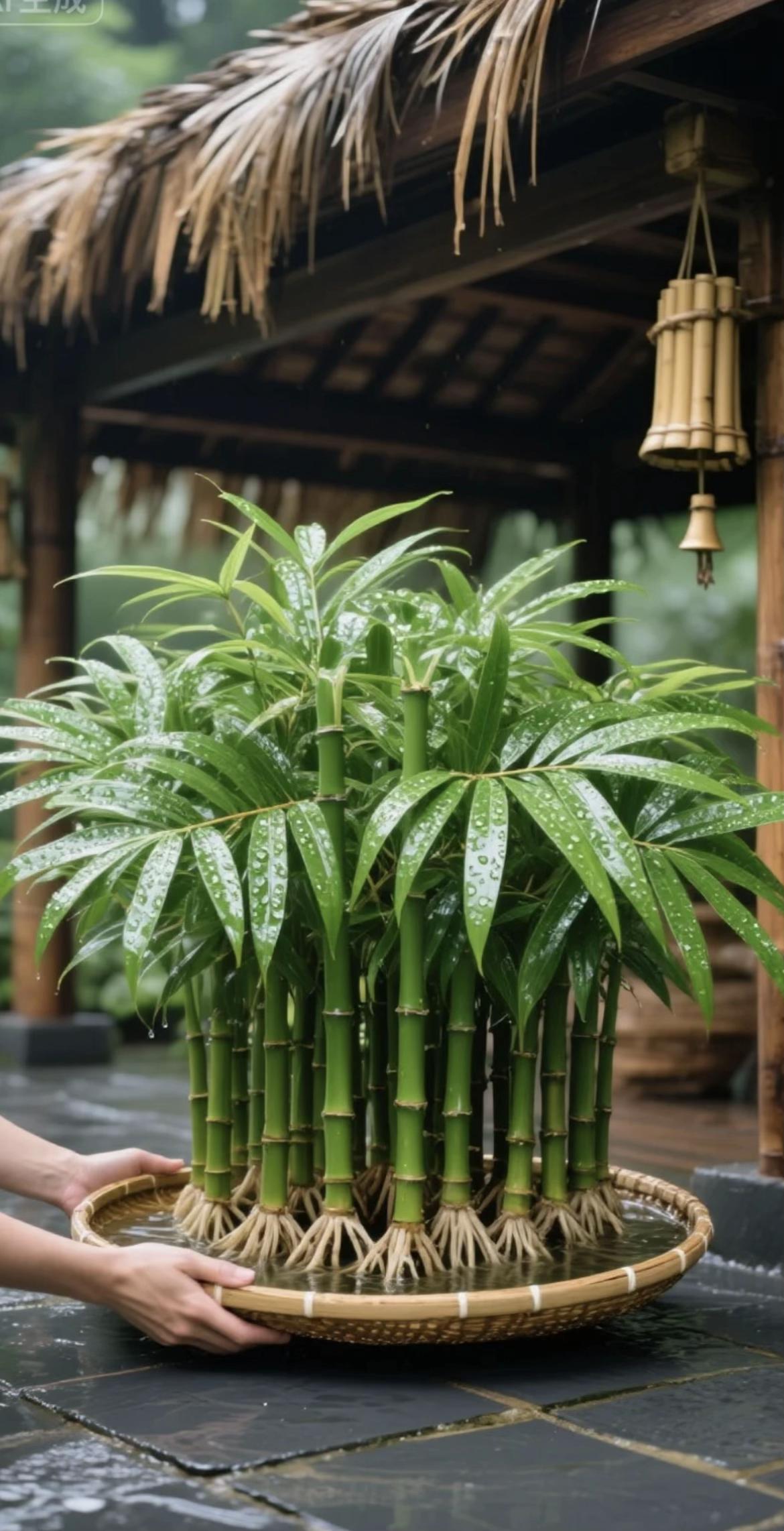 竹报平安。🌿水培竹柏,把自然搬进家! 看这翠绿叶片,根须在水里自在舒展,往桌上一放,仿佛带着山林的清新💦 不用操心土培的繁琐,清水养着就生机勃勃~ 家里添这么一抹绿,每次glance 都像撞见小美好 打理超 easy,新叶冒出来的瞬间,能偷着乐好久 ~ 想给生活加份清爽生机的,别错过,戳链接带走,让家里常住“小森林”👇 #水培竹柏 #室内绿植#自然美学