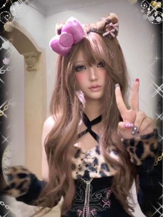 有人磕我和豹纹吗 #辣妹穿搭 #y2k #古早 #豹纹#gyaru