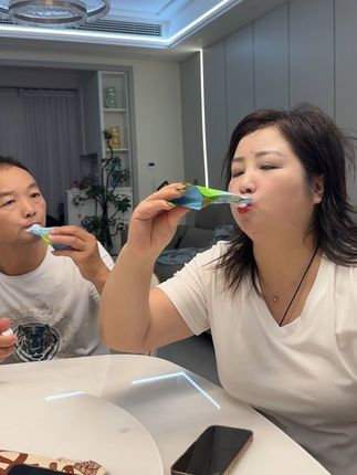 【清润不上火】巧遇心金银花柚子汁儿童果汁饮品100ml*12袋酸甜清爽