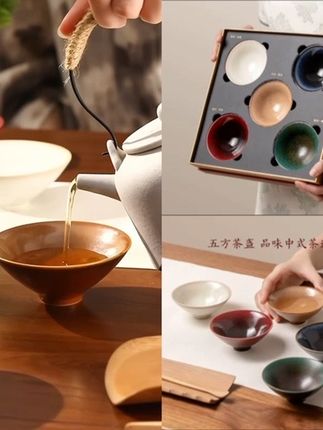 茶杯茶具礼盒文创乔迁退休七夕礼物男士#茶生活 #器物之美 #茶杯#这也太好看了 #礼物