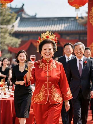 #添喜气喝喜太婆 人生喜事多,就喝喜太婆!喜太婆祝大家喜事多多!#中国喜酒喜太婆 #在家也可以喝的喜酒 开创者 #中国喜酒 国潮喜酒 #喜太婆