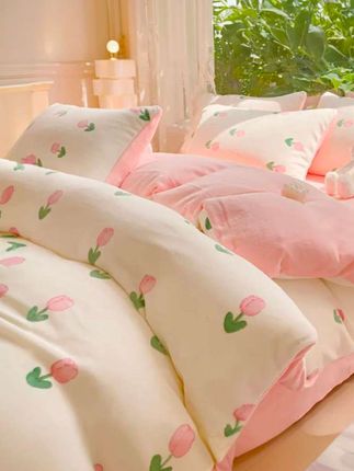 #牛奶绒四件套 #面料柔软细腻 #家纺床上用品 #床上四件套