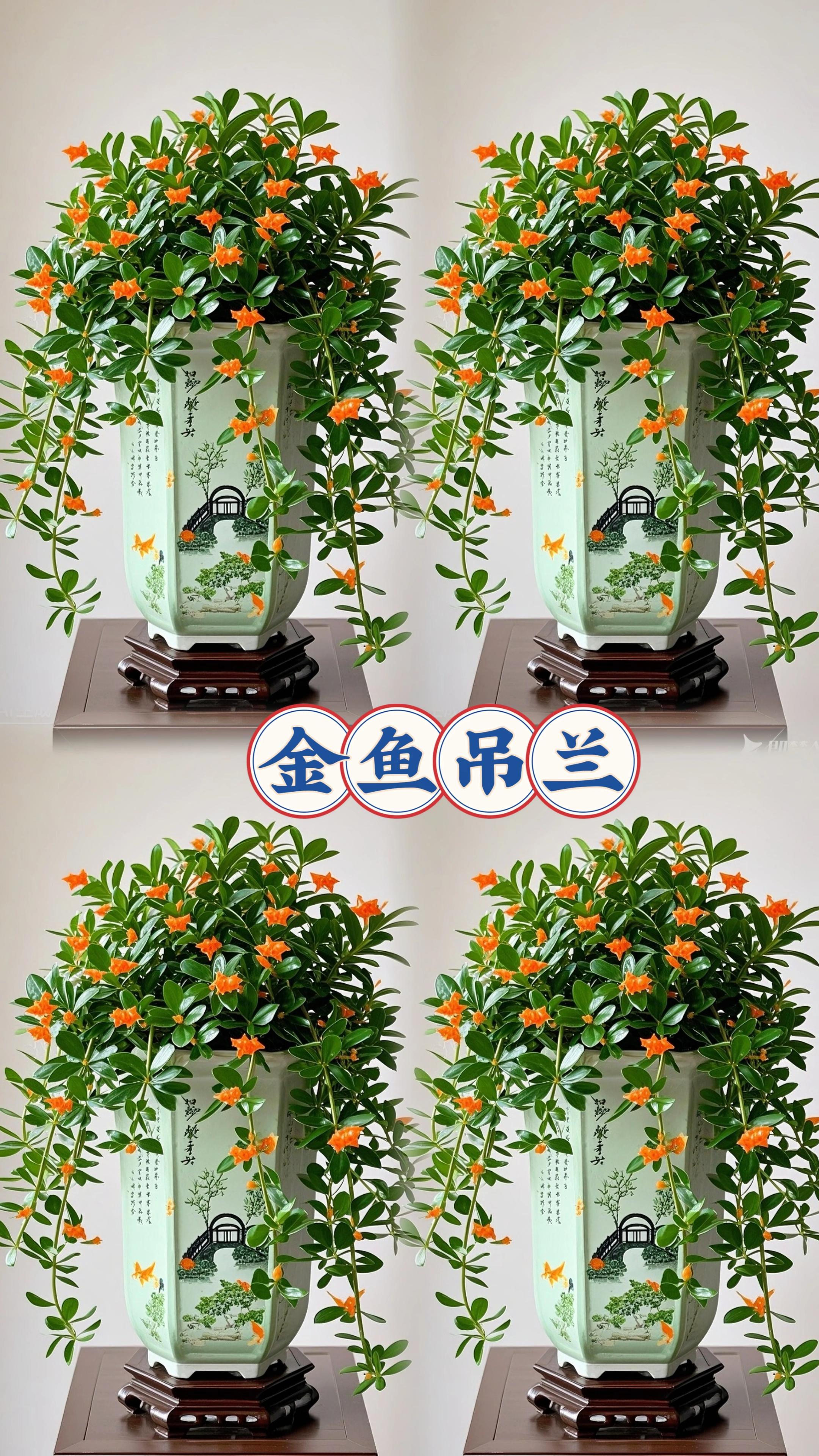 为什么要家里要养金鱼吊兰?#家庭养花 金鱼吊兰#净化空气