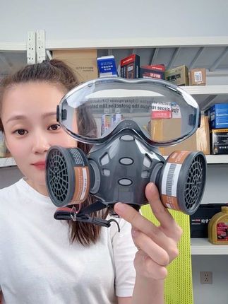 防尘面具#防毒面具#防尘口罩#高性能实用工具