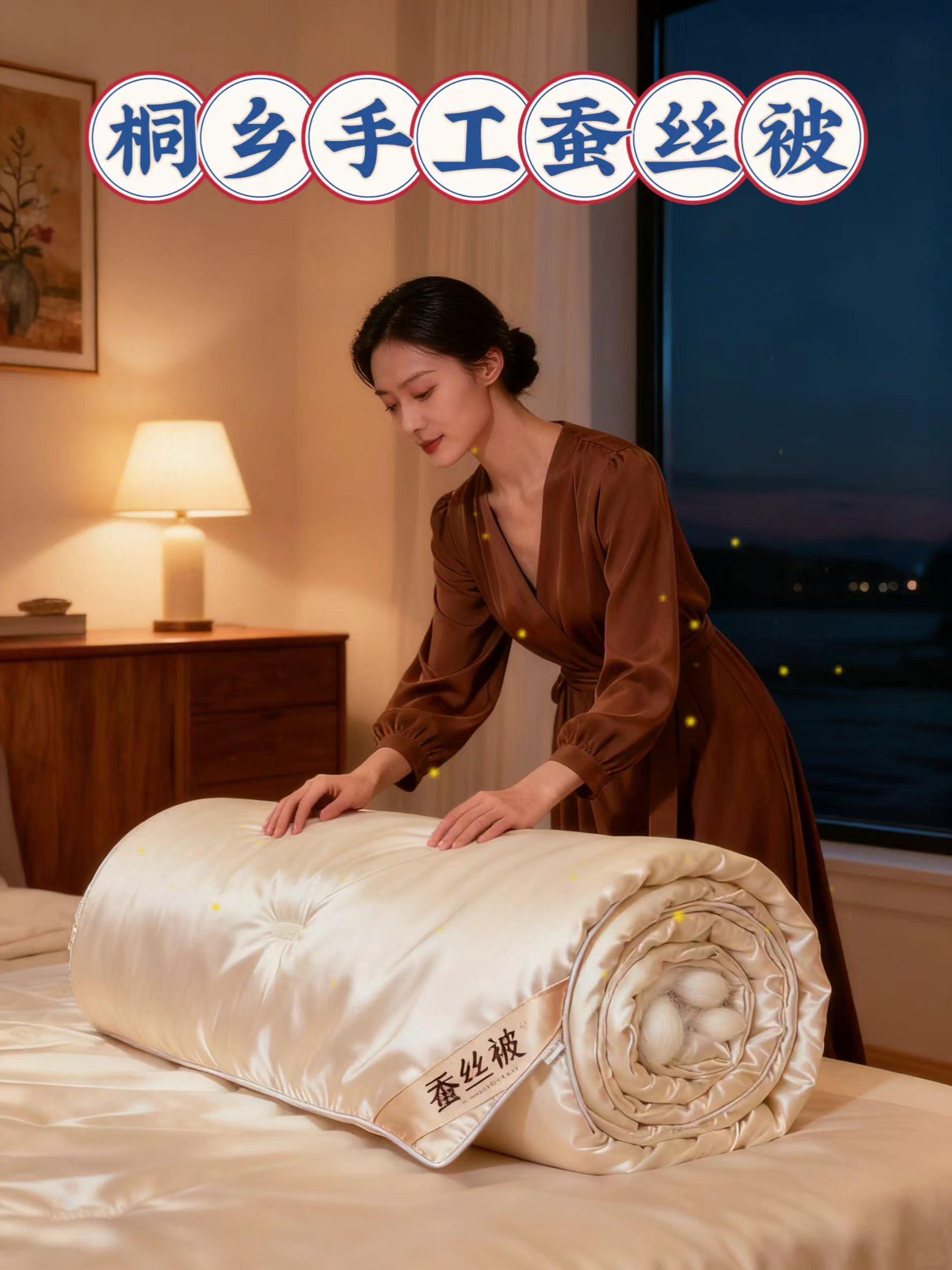 🔥还在盖闷热不透气的被子?试试桐乡手工蚕丝被!双宫茧蚕丝手工拉制,丝滑亲肤像被云朵包裹,透气又保暖~一觉睡到自然醒的快乐谁懂!#桐乡蚕丝被 #手工蚕丝被 #睡眠好物 #居家必备 #抖音好物推荐@上热门🔥🔥🔥 @抖音小助手 @抖加🔥上热门🔥dou+🔥热点宝 @DOU+小助手