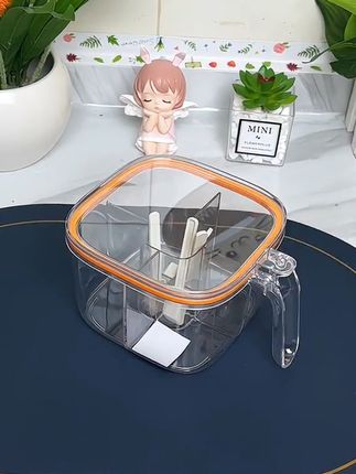 #调料盒 #调料罐 #调料瓶 #调料收纳盒 #四格一体调料盒