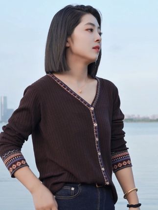 初秋一周穿搭不重样#每日推荐 #简约穿搭 #中国风中式上衣女