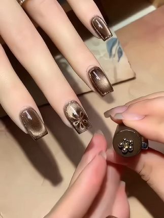 #三合一雪茄磁铁 雪茄磁铁用法教程 三合一磁铁,轻松打造多种猫光!三倍磁力,一吸即亮#猫眼美甲 #猫眼 #猫眼磁铁使用方法