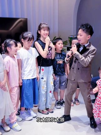 十岁生日派对家庭版#少年派主持人 #主持人洪浩轩 #生日主持人洪浩轩 #十岁生日主持人 #洪浩轩