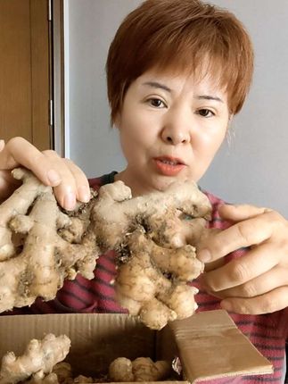 云南小黄姜香味浓郁辛辣够味现挖山地种植生姜产地直销新鲜姜#云南小黄姜 #姜 #小黄姜