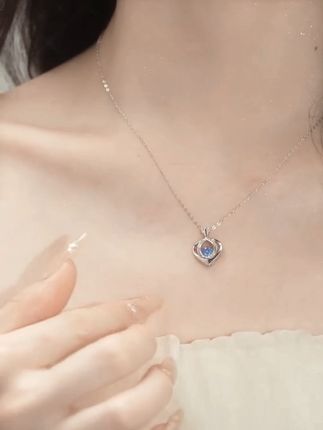 【520礼物送女友】一箭倾心项链999纯银女轻奢锁骨链时尚生日浪漫520情人节送女友#项链#饰品#女生礼物