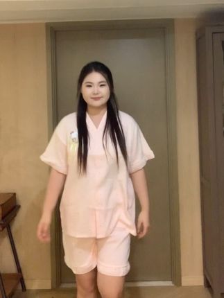 170cm 150斤|大号最新视频同款睡衣来啦 超级舒服好看~#穿搭 #睡衣推荐 #微胖女生