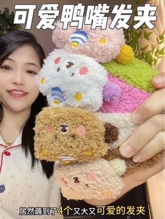 这个价格到手4个可爱发夹贼划算#发夹 #可爱发夹 #可爱抓夹 #好物推荐🔥