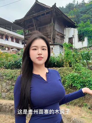 你住过木房子吗?#田园少女 #农村女孩 #农村