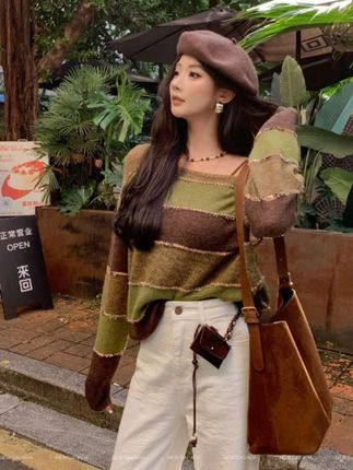#慵懒风穿搭 #显瘦穿搭 #谁穿谁好看#时尚穿搭 #百搭上衣