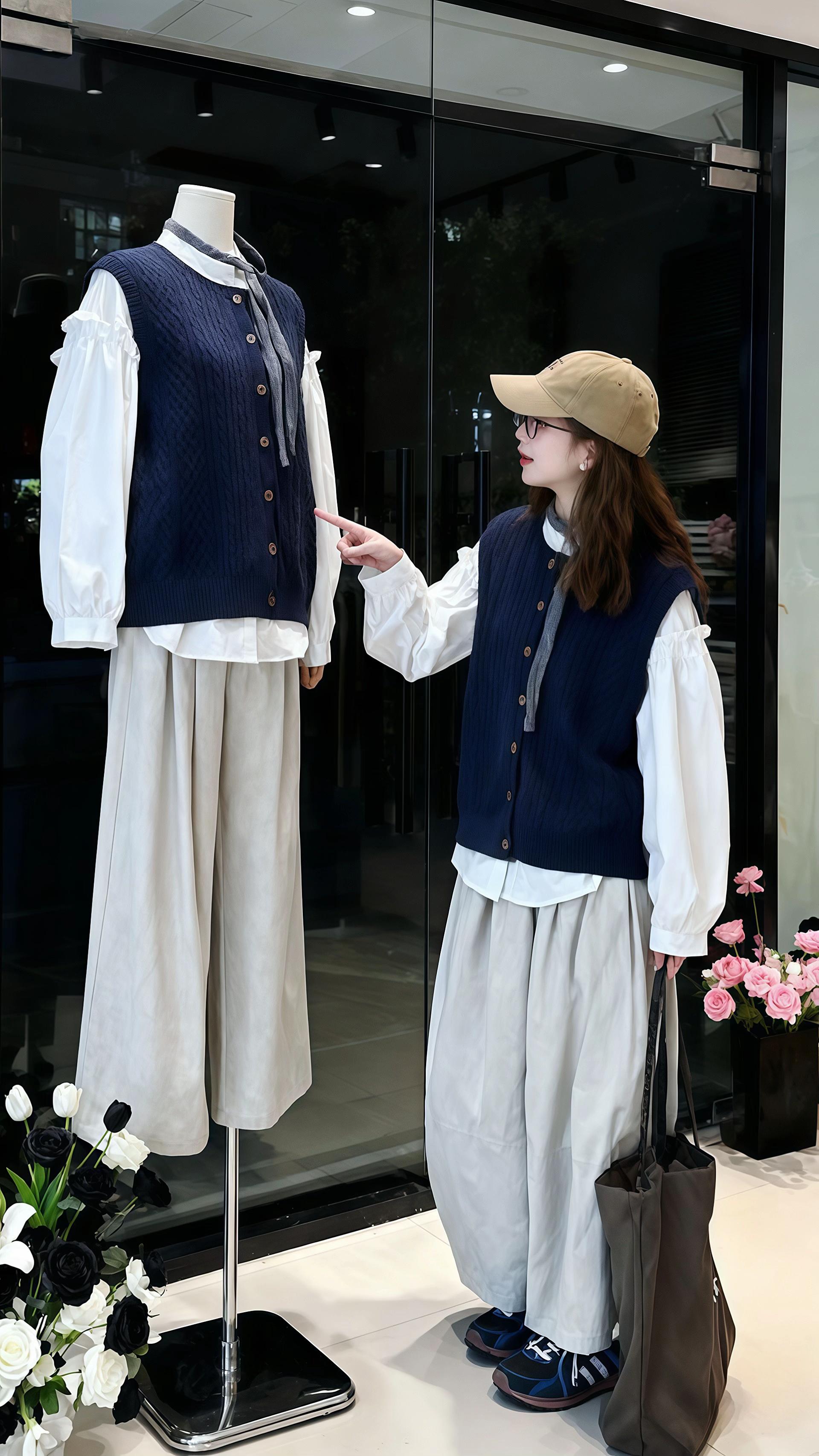 #韩系穿搭 #慵懒风穿搭 #被秋日氛围感穿搭拿捏了 #通勤穿搭如何摆脱土气感 #小个子显高显瘦穿搭@抖加🔥上热门🔥dou+🔥热点宝 @DOU+上热门 @抖音小助手