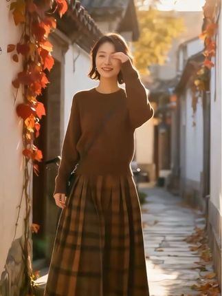 #早秋贵气感穿搭#早秋显身材平价上衣合集#早焦糖色氛围感穿搭#早秋秀场抄作业告别路人感
