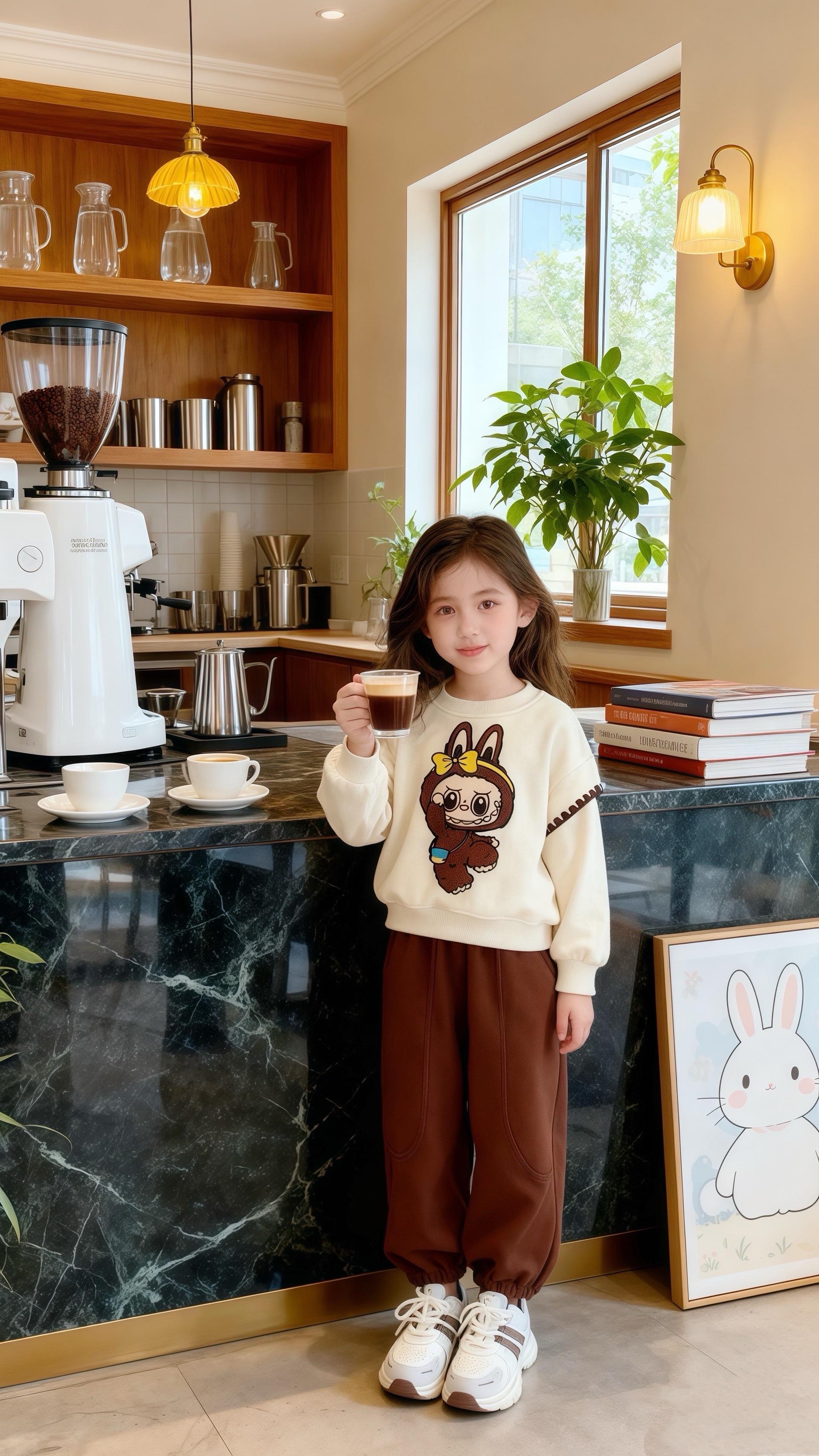 拉布布套装,#高品质童装 #生女儿就要这样穿 #女宝穿搭 #生女儿就是用来打扮的 #潮童穿搭 @抖加🔥上热门🔥dou+🔥热点宝