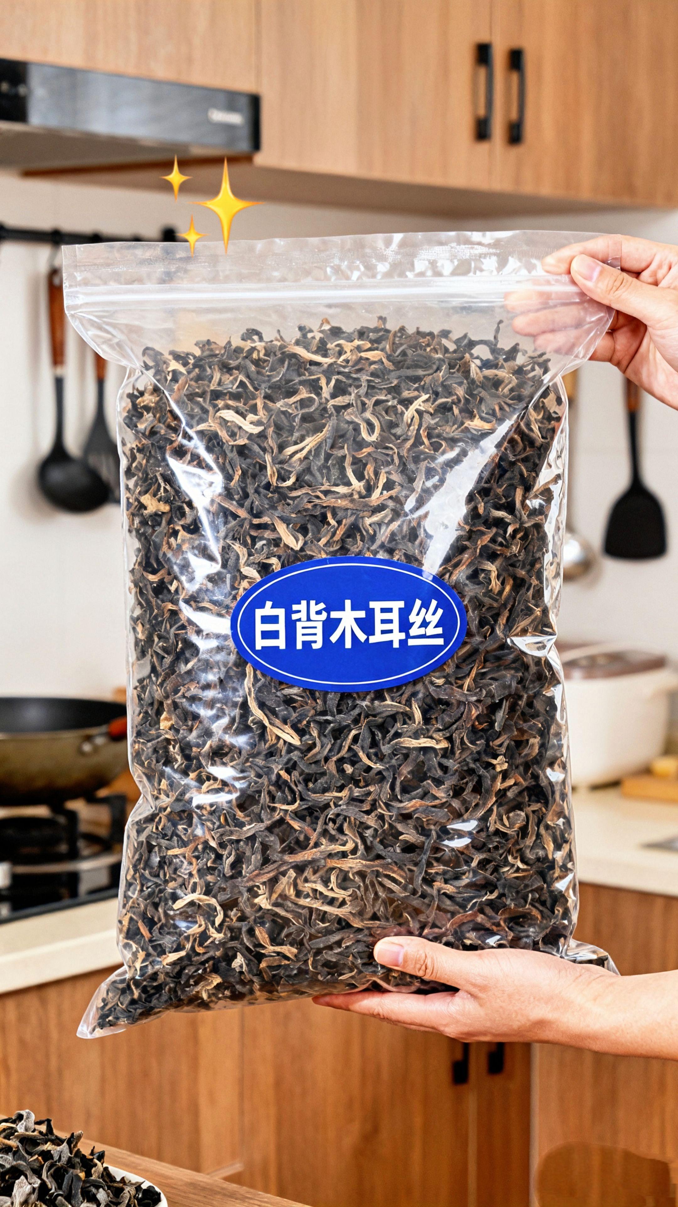 1. 白背毛木耳丝太绝!脆嫩爽口,无杂还入味,凉拌、煲汤、炒菜都适配,干货界百搭王者非它莫属。 #白背毛木耳丝#干货推荐 #美食干货 #木耳丝 #白背木耳丝 @DOU+上热门 @抖加🔥上热门🔥dou+🔥热点宝
