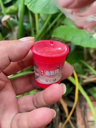 溪流面筋爆护饵料,一次一杯能钓一天#溪流钓#面筋饵料#石斑马口#溪流饵料