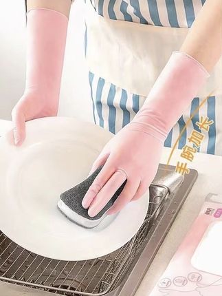 家务好帮手尽职尽责呵护双手#丁腈手套#居家用品