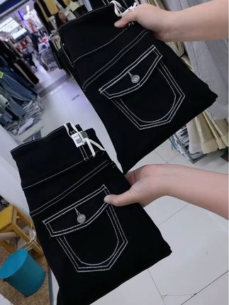 #显瘦穿搭 #谁穿谁好看 #爆款热卖中 #铅笔裤 #小脚裤