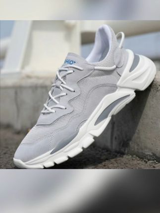 运动鞋男夏季网面透气跑步鞋潮轻便软底防滑老爹鞋子